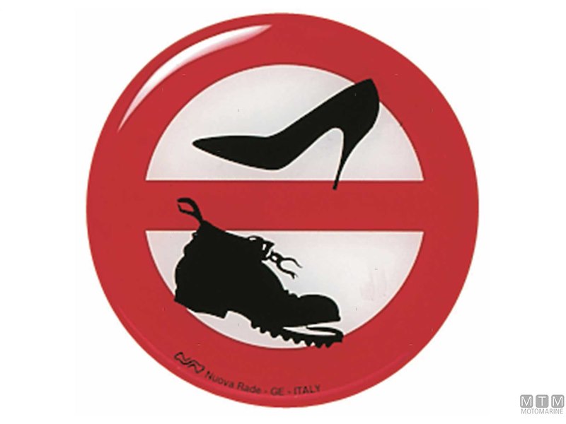 Divieto Scarpe Ø 80