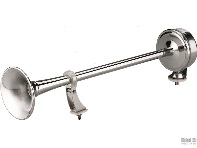 Tromba Singola Lunga Marco Inox