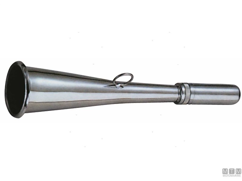 CORNO DA NEBBIA L20CM INOX 