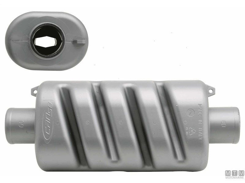 Marmitta Silenziatore Muffler MA 40102