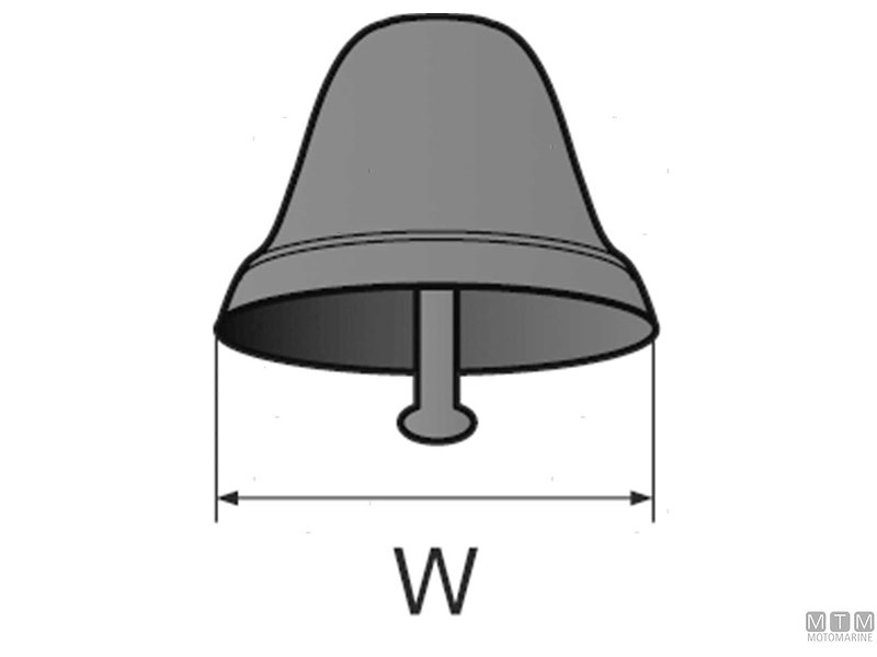 Campana R.I.Na. Ottone 300