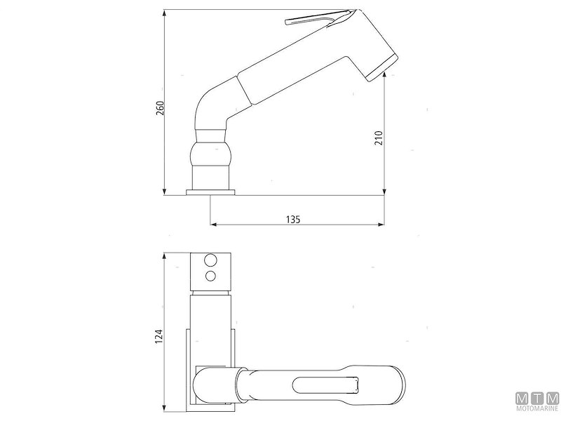 Miscelatore Shut Off Marine
