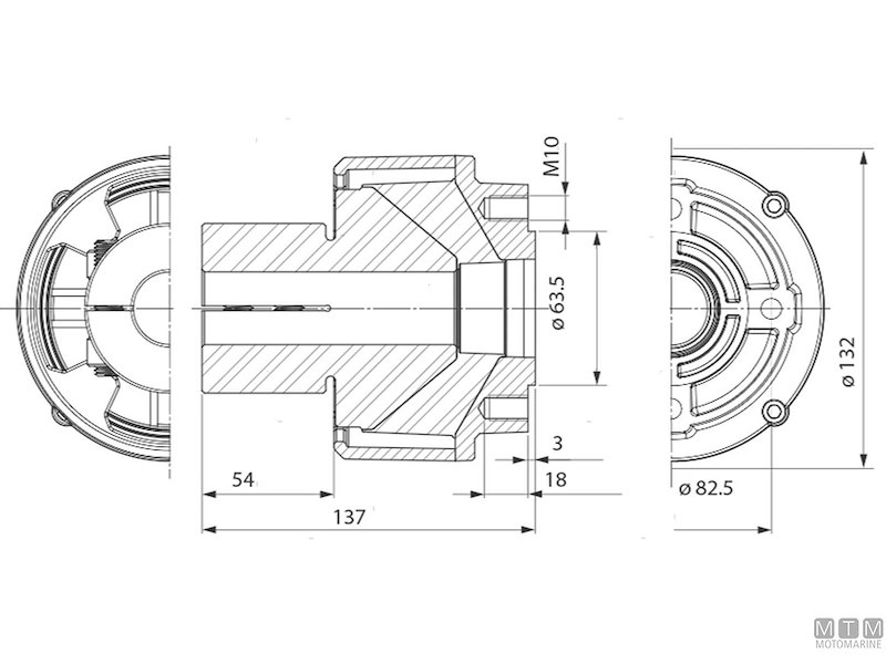 Giunto Elastico Vetus Combiflex