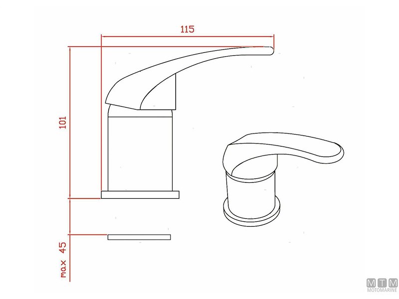 MISCELATORE UNO PIANO 