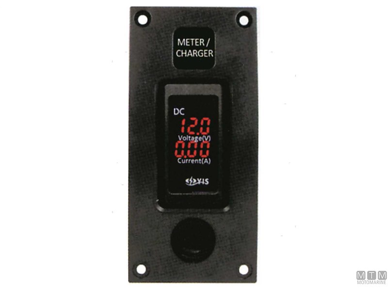 PANNELLO TESTER VOLT/AMP IP66 