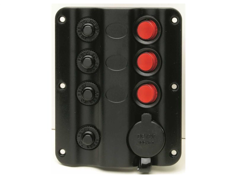 PANNELLO WAVE 12V 3P+PRESA 