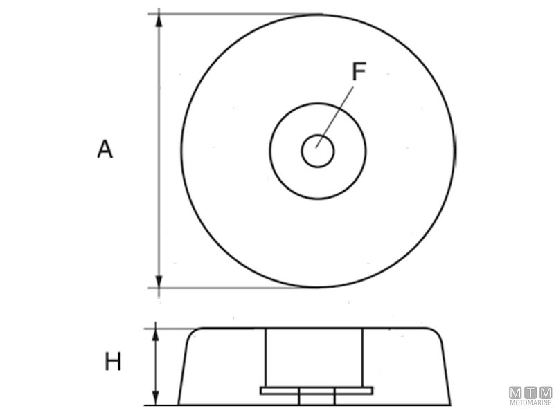 Kit Anodo a Flangia Alta