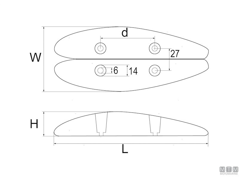 ANODO OVAL DOUBLE L115MM ZN 