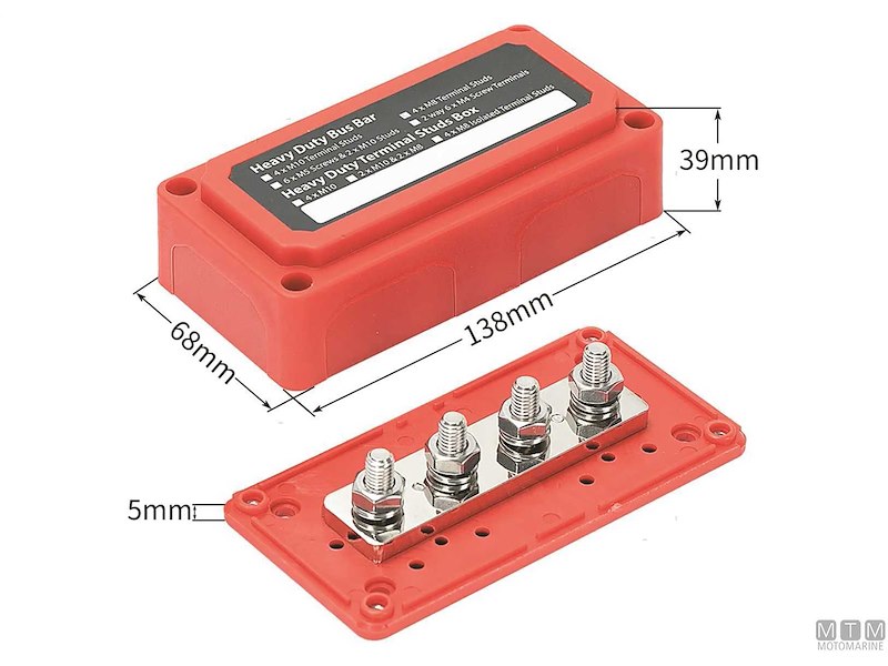 Scatola di Connessione Box 4M10 300A