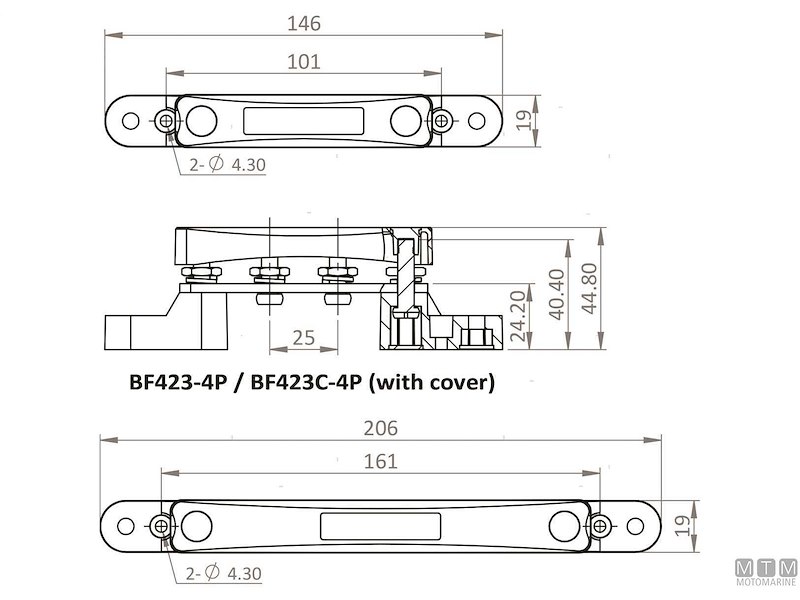 BARRA CONNESSIONE BR 4P 