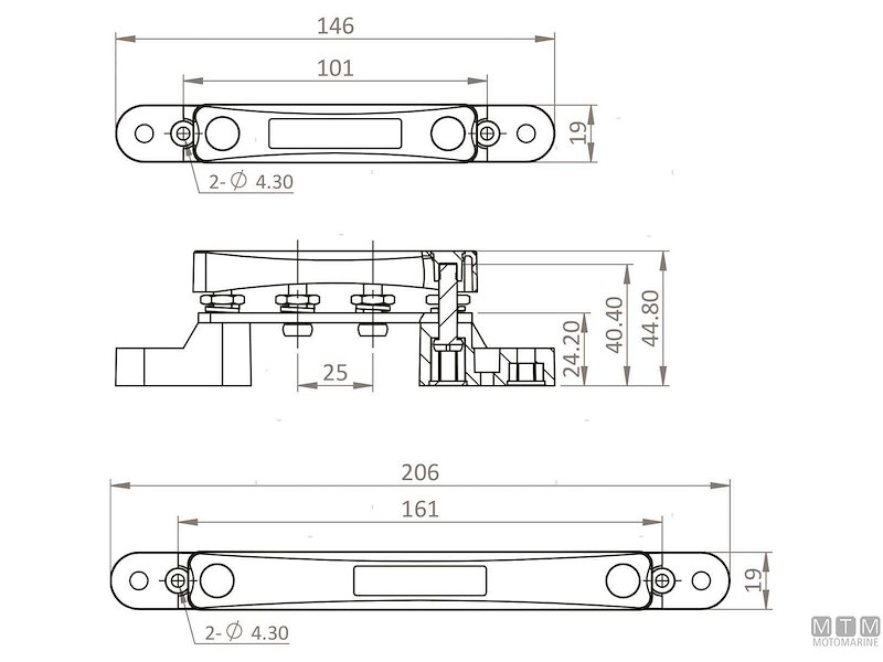 BARRA CONNESSIONE BR 4P 