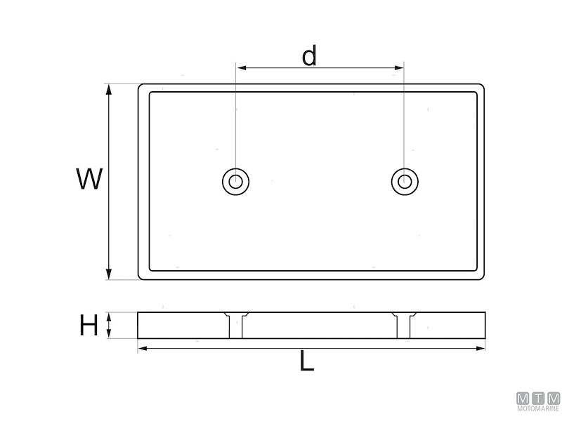 ANODO FLAP 2 L180MM ZN 