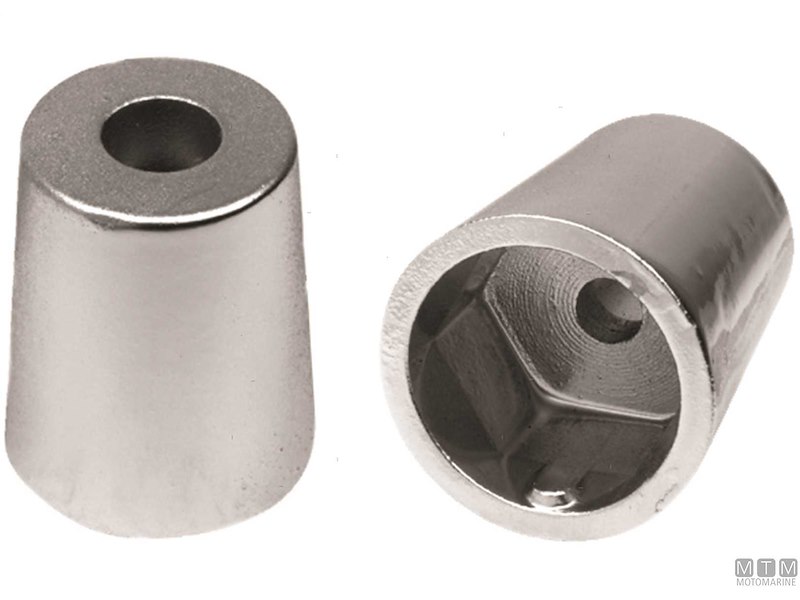 Anodo Ogiva Conico con Innesto Esagonale