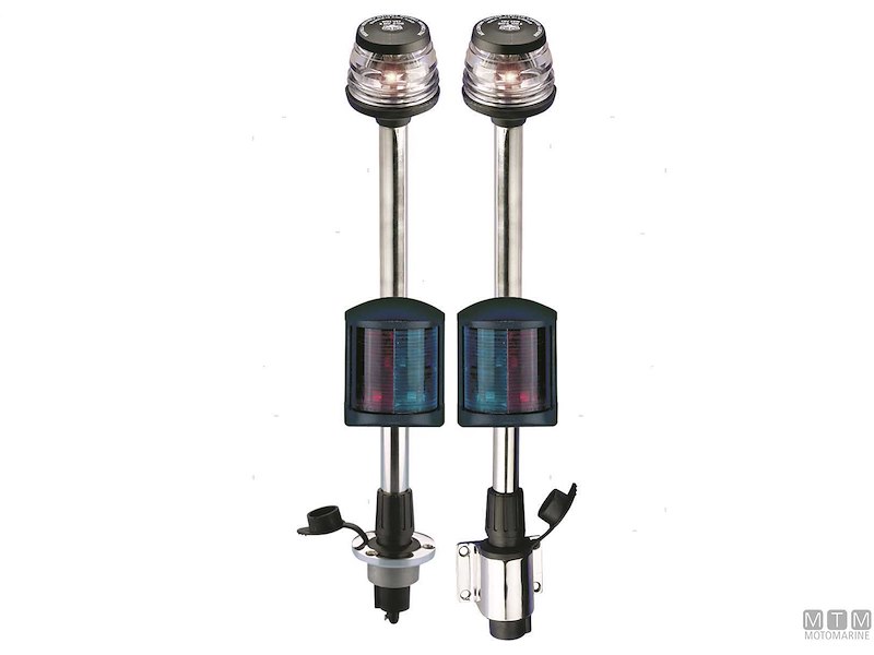 Fanale (R.I.Na.) su Asta Estraibile a Parete 3 Color