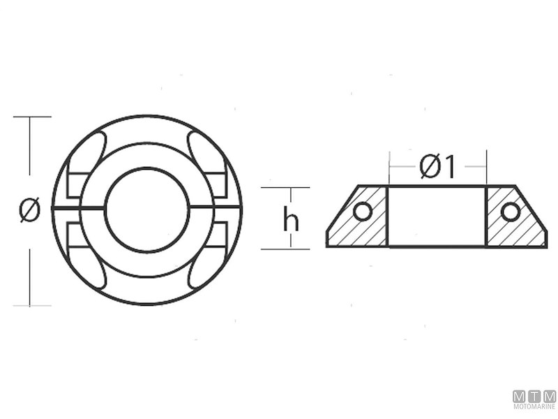 Anodo Collare Max-Prop