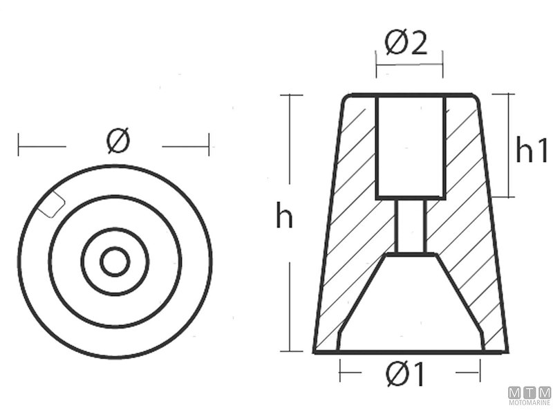 Anodo Ogiva Ferretti