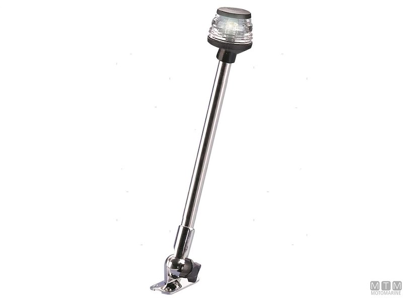 Fanale LED (R.I.Na.) su Asta Pieghevole 