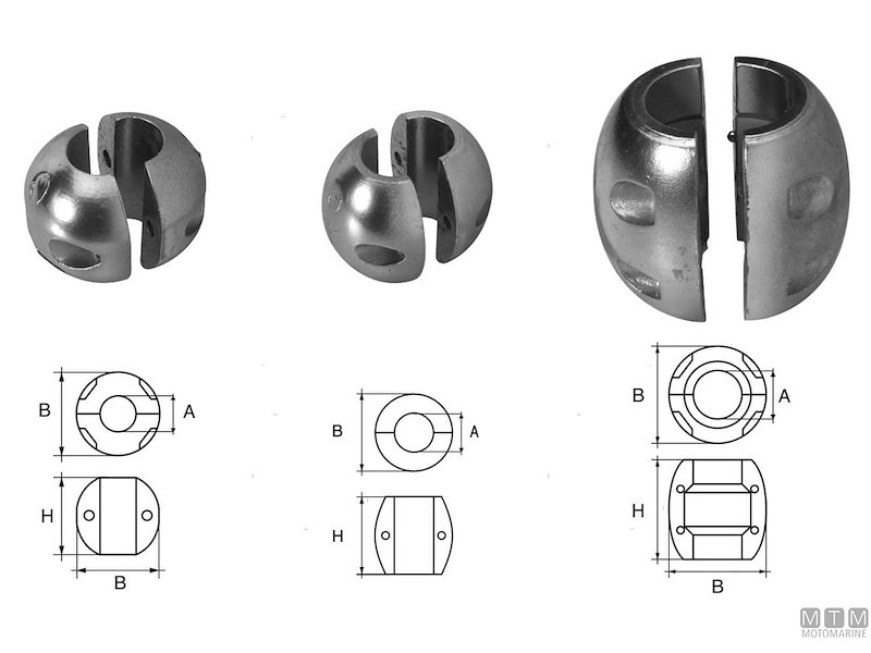 Anodi a Collare Standard