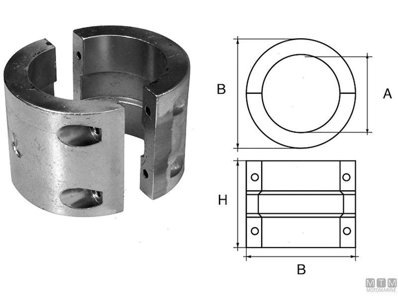 Anodi a Collare Large