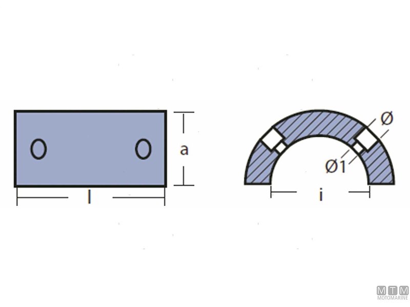 ANODO COLLARE GORI C D60MM ZN 
