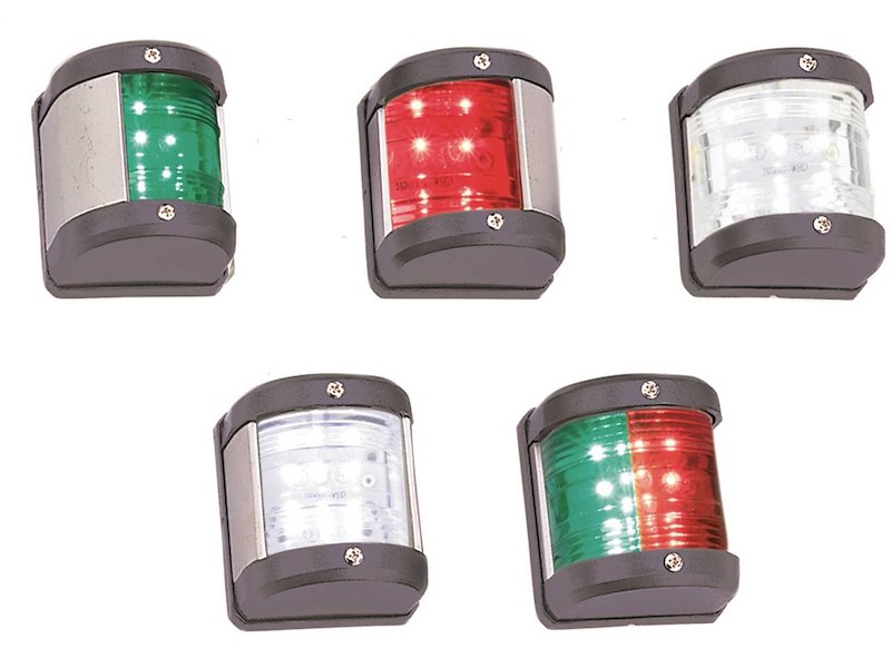 Fanali di Navigazione (CE) Midi LED Black