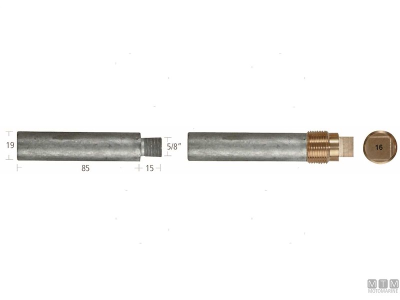 Barrotti Motore General Motors (19x85mm)