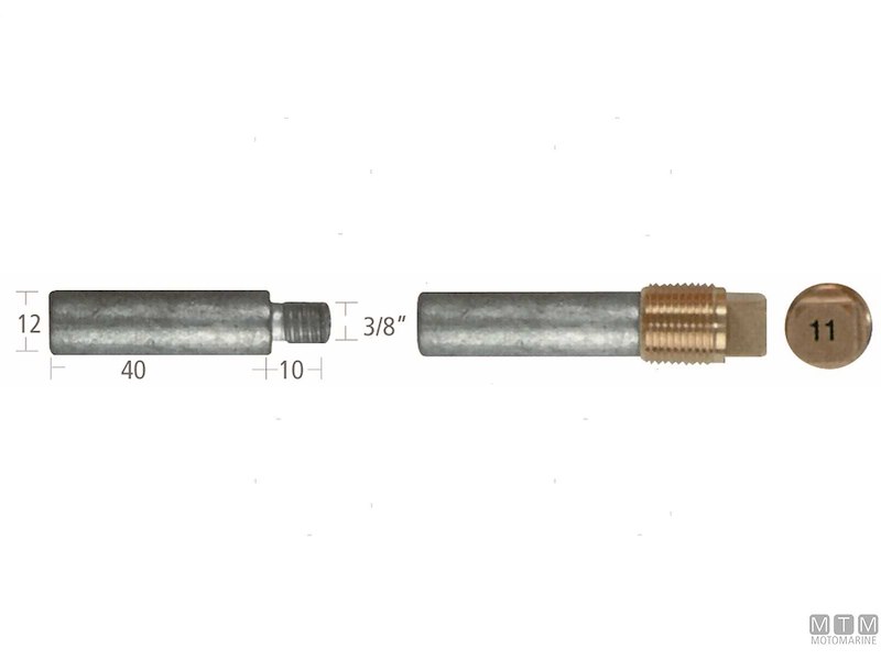 Barrotti Motore General Motors (12x40mm)