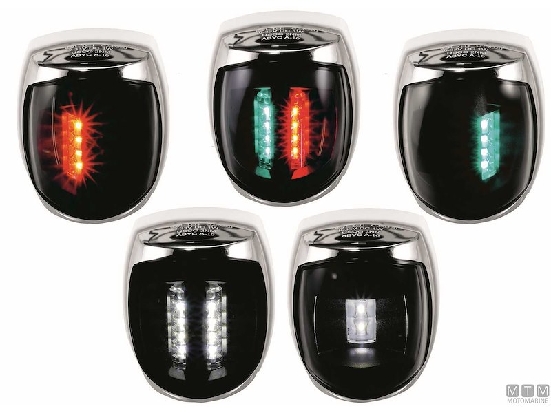 Fanali USCG-COLREG LED Sirius Inox