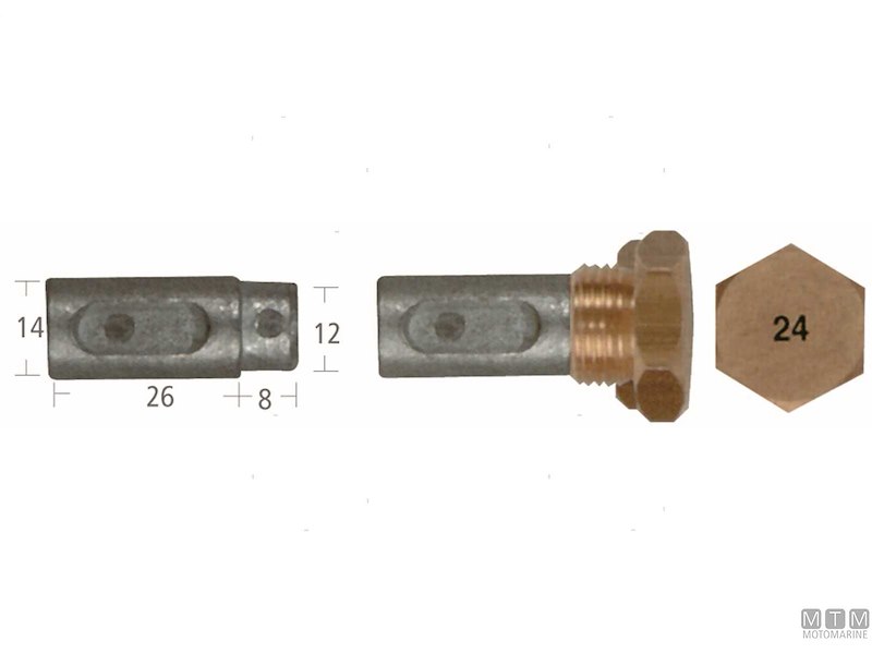 Barrotti Motore Aifo-Fiat (14x26mm)