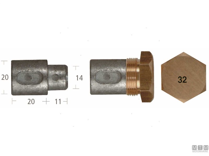 Barrotti Motore Aifo-Fiat (20x20mm)