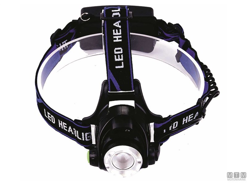 Torcia Frontale 10W CREE LED Al