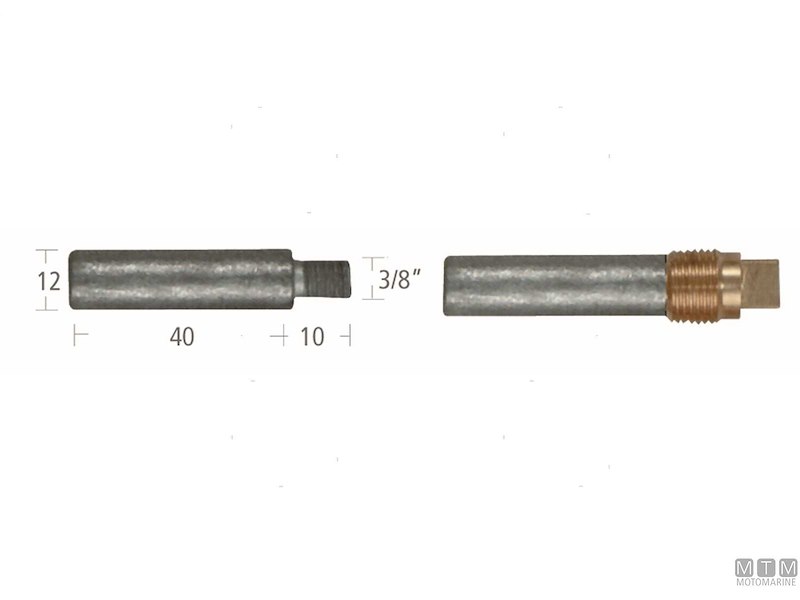 Barrotti Motore Caterpillar (12x40mm)