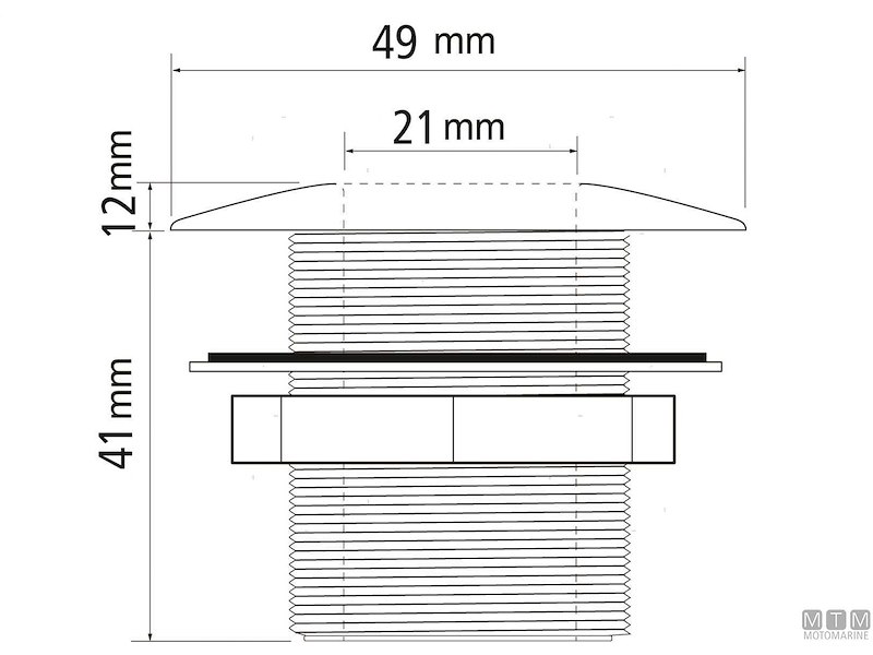 BASETTA DOCCIA CROMO 
