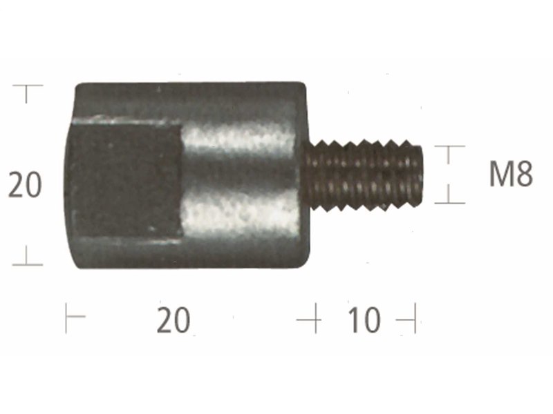 ANODO BARROTTO YANMAR 1GM10 ZN 