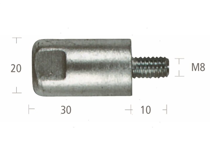 ANODO BARROTTO YANMAR 2GM20 ZN 