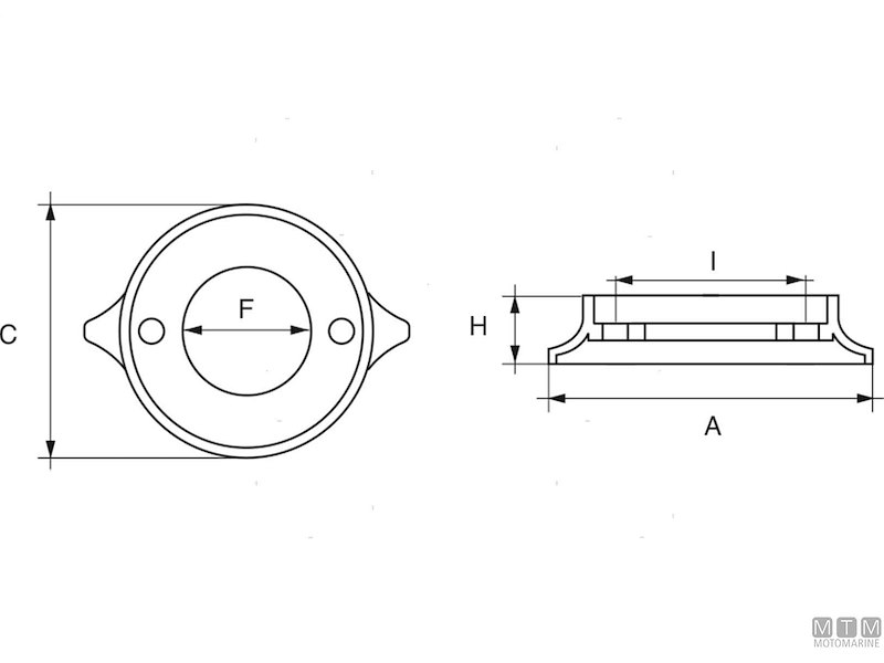 Anodo Collare per Volvo 280-290