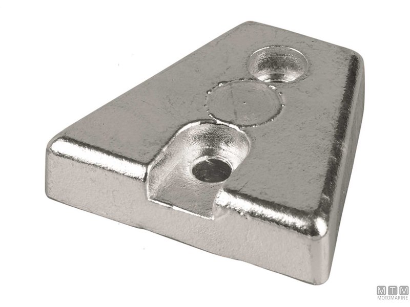 ANODO PIASTRINA VOLVO DPX IN ZINCO 