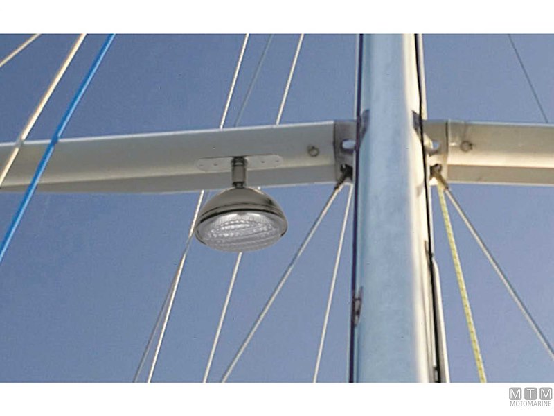 FARO CROCETTA SNODATO 12V INOX 