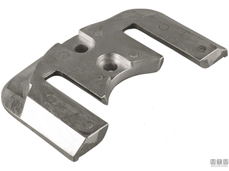 ANODO A PIASTRA PER MERCURY BRAVO IN ZINCO 