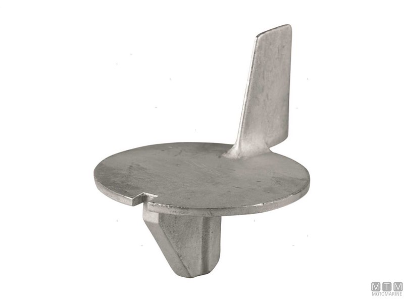 ANODO PINNA PER MERCURY 15/20/25 IN ZINCO 