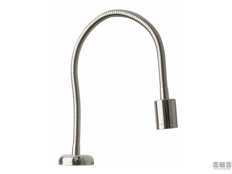 LUCE CARTEGGIO LED 12/24V CHROME FLEX B 