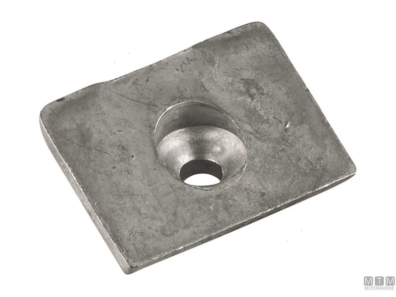 ANODO PIASTRINA PER MERCURY 6/15 IN ZINCO 