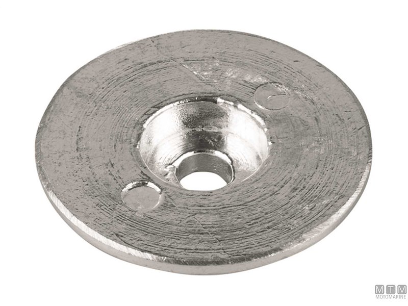 ANODO A PIASTRA PER PIEDE TOHATSU M9.9A IN ZINCO 