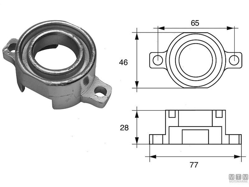 ANODO COLLARE JOHN/EVIN 40-50 ZN 