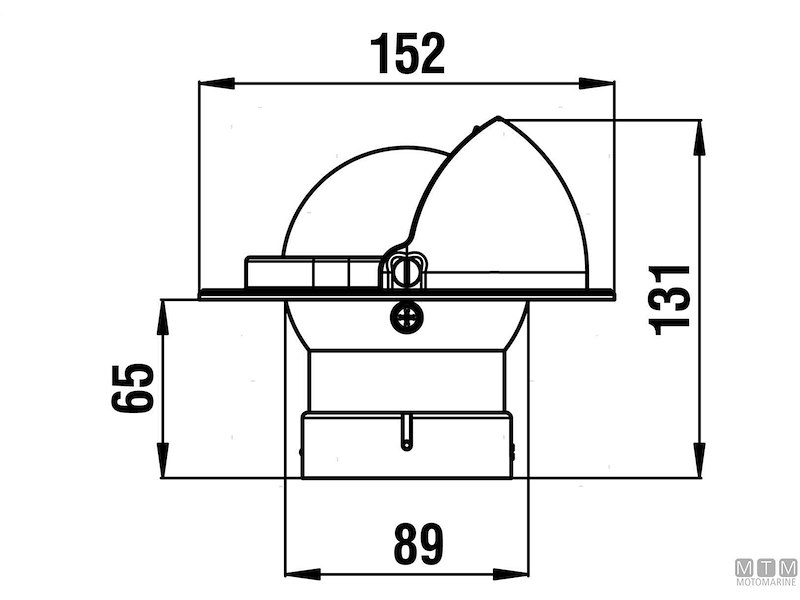 Bussola Riviera Zenith BZ1 - Calotta