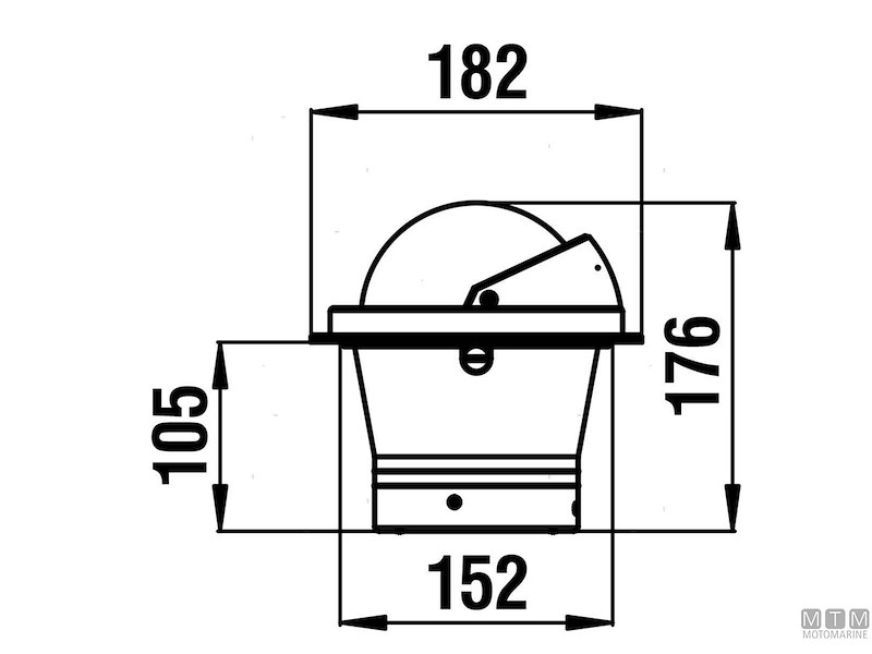 Bussola Riviera White Star BW3