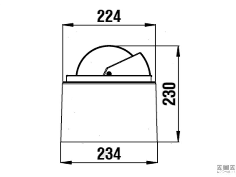 Bussola Riviera White Star B6W4