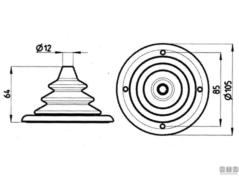 Cuffia Passa Paratia M