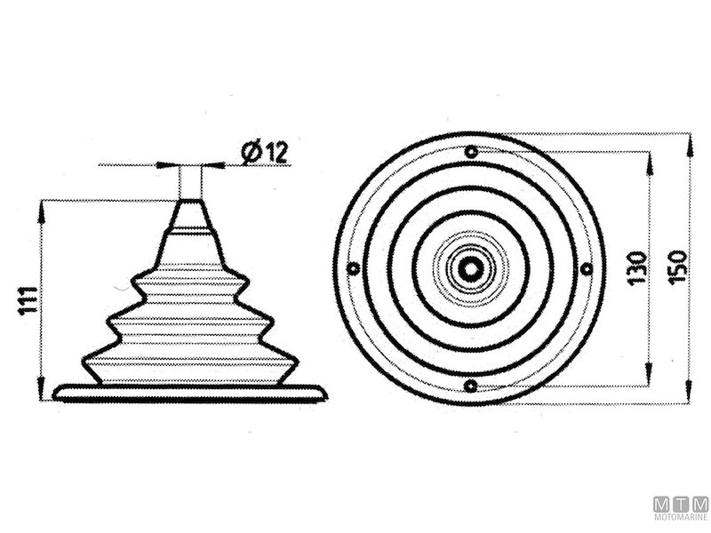 Cuffia Passa Paratia L
