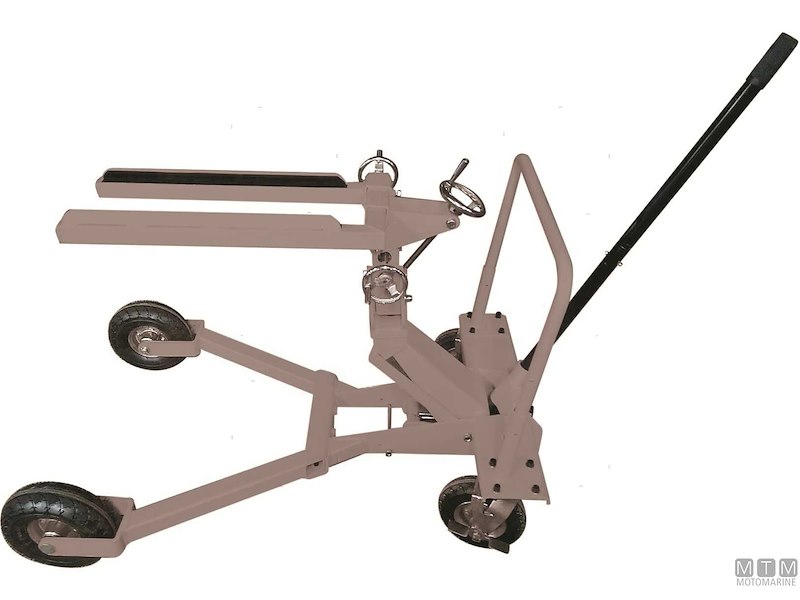 CAVALLETTO IDRAULICO PER PIEDI POPPIERI ENGINE JACK TITAN